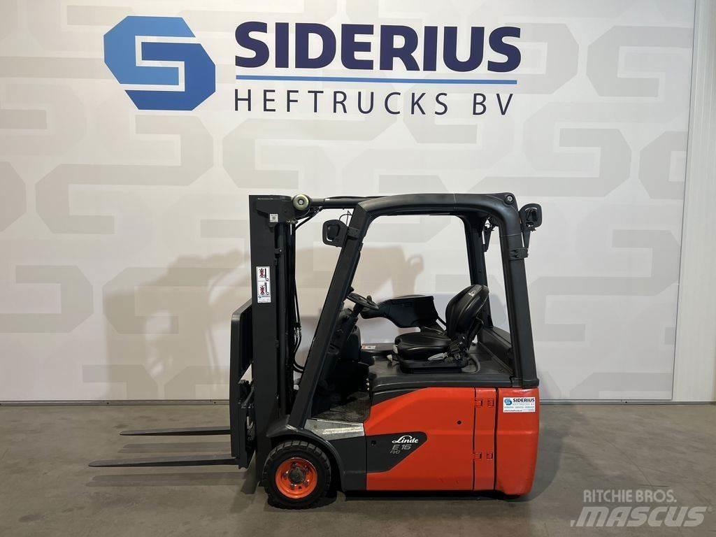 Linde E16-02 Empilhadores eléctricos