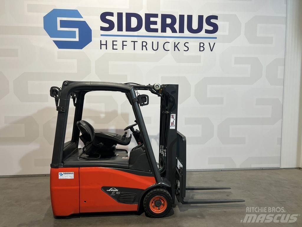 Linde E16-02 Empilhadores eléctricos