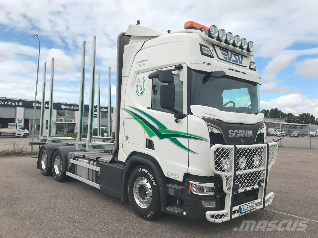 Scania R 770 6x4 Camiões de transporte de troncos
