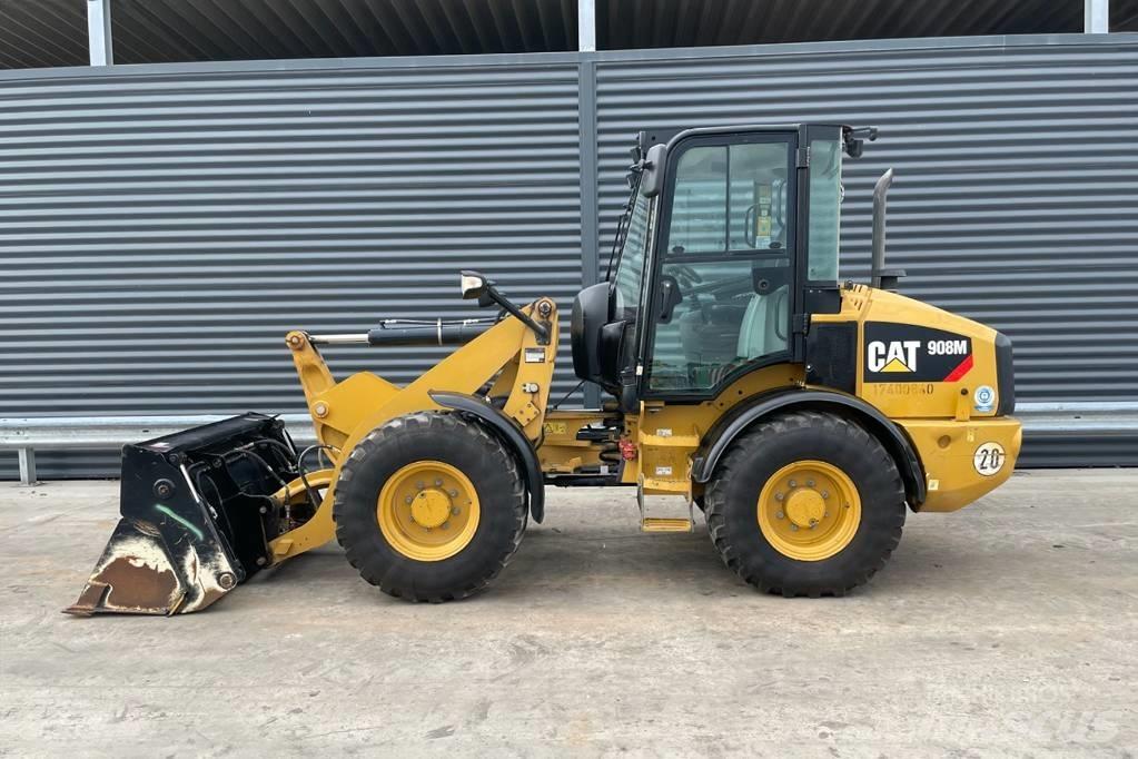 CAT 908M Pás carregadoras de rodas