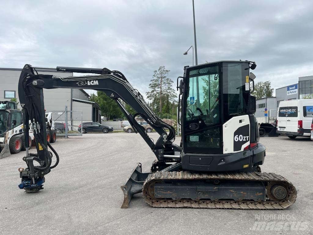ECM 60 ZT Mini Escavadoras <7t