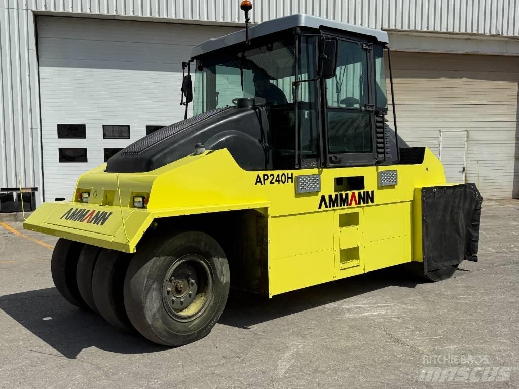 Ammann AP 240 H Cilindros Compactadores de pneus