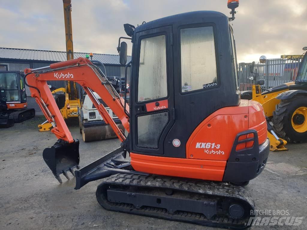 Kubota KX 61-3 Mini Escavadoras <7t