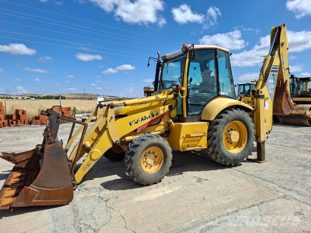 Komatsu WB 91 R Retroescavadoras