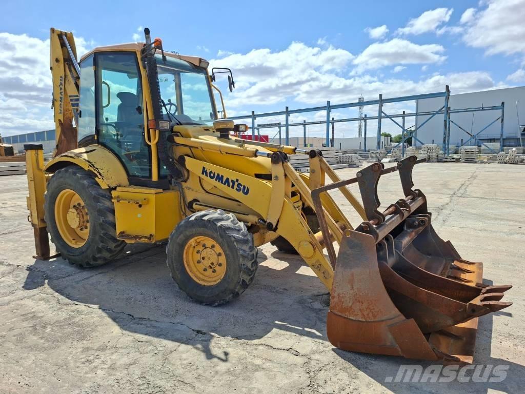 Komatsu WB 91 R Retroescavadoras