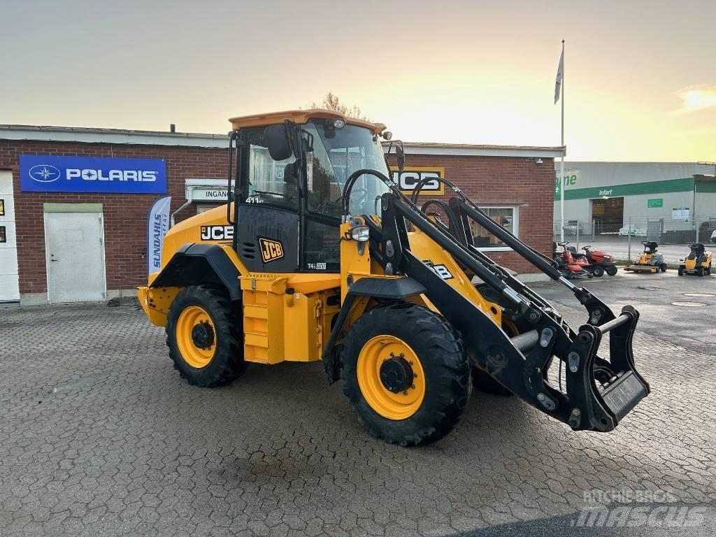 JCB 411 HT Pás carregadoras de rodas