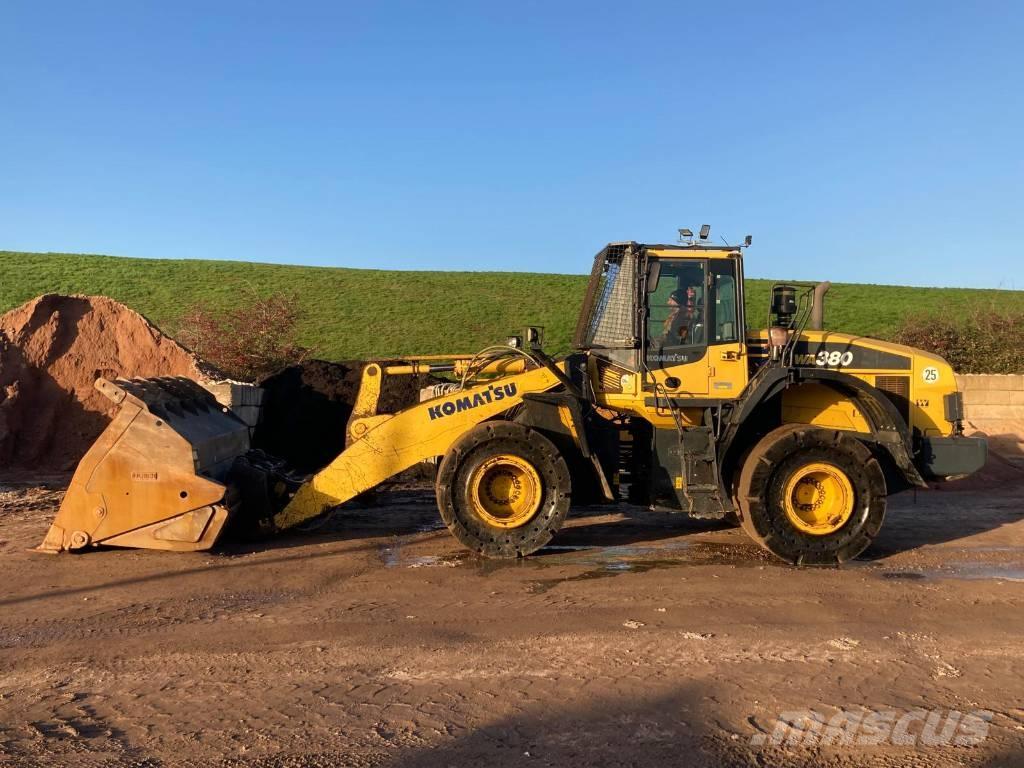 Komatsu WA 380-7 Pás carregadoras de rodas