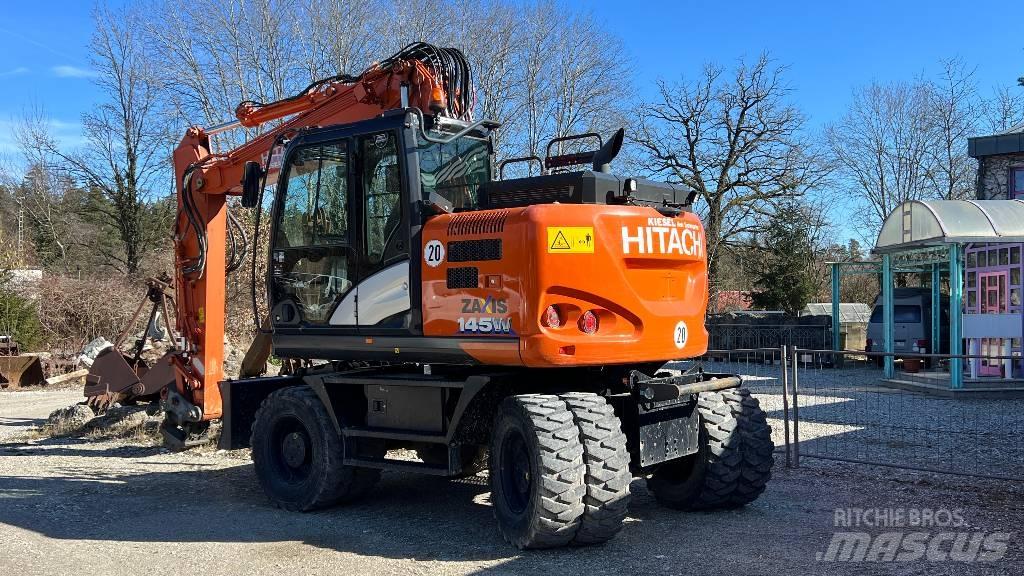 Hitachi ZX 145 W-6 Escavadoras de rodas
