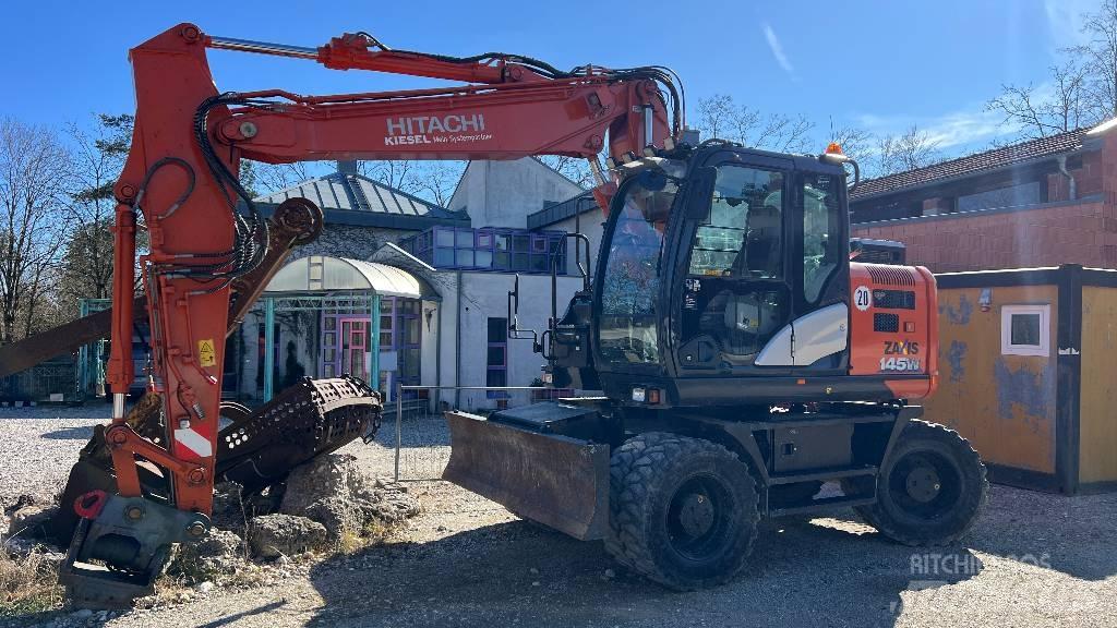 Hitachi ZX 145 W-6 Escavadoras de rodas