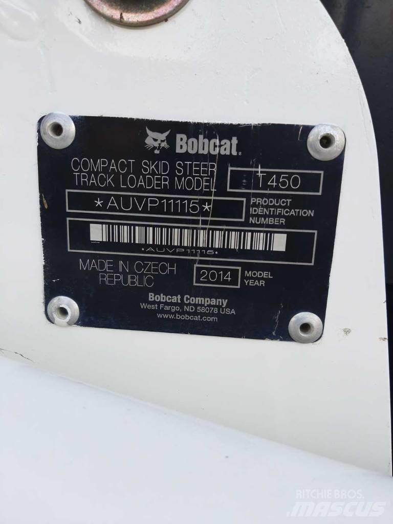 Bobcat T 450 Carregadoras de direcção deslizante