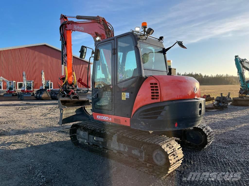 Kubota KX 080-4 Escavadoras Midi 7t - 12t