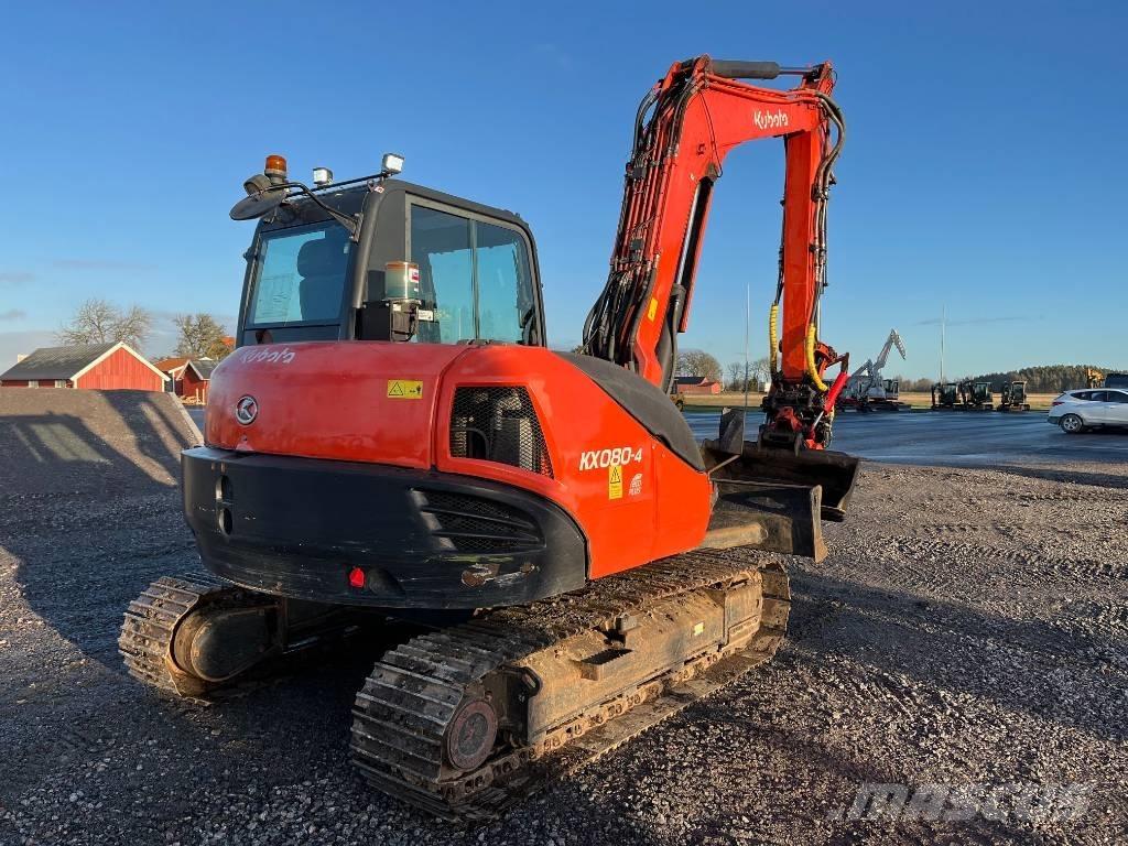 Kubota KX 080-4 Escavadoras Midi 7t - 12t
