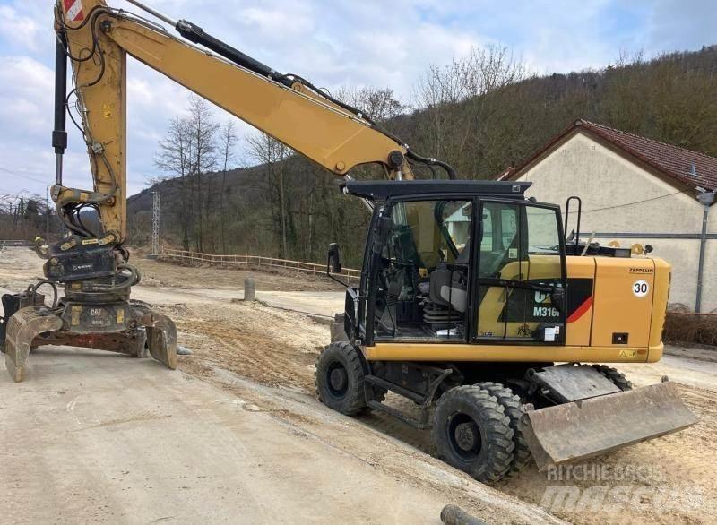 CAT M316F Escavadoras de rodas