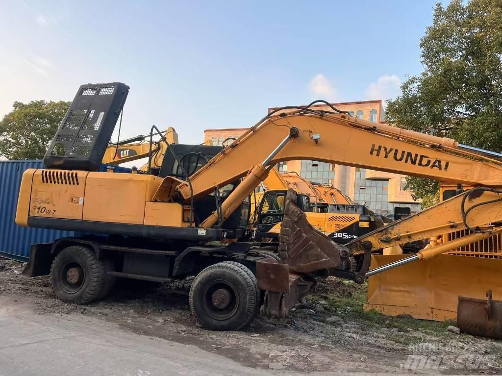Hyundai R210W-7 Escavadoras de rodas