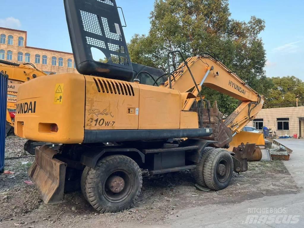Hyundai R210W-7 Escavadoras de rodas
