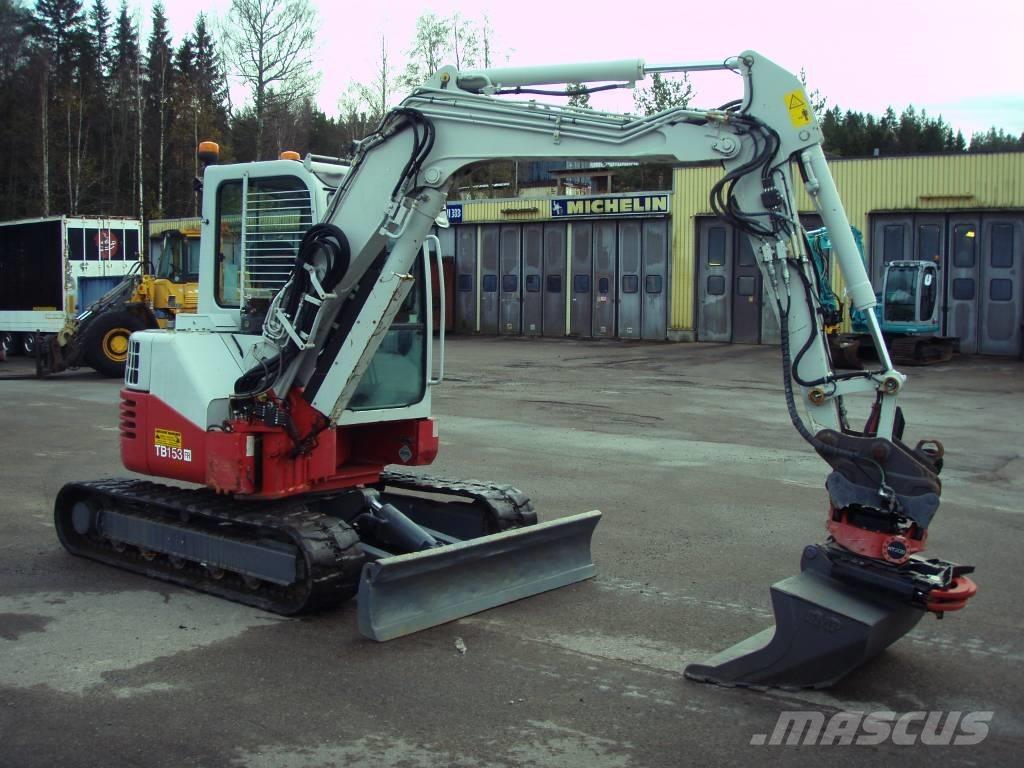 Takeuchi TB 153 FR Mini Escavadoras <7t