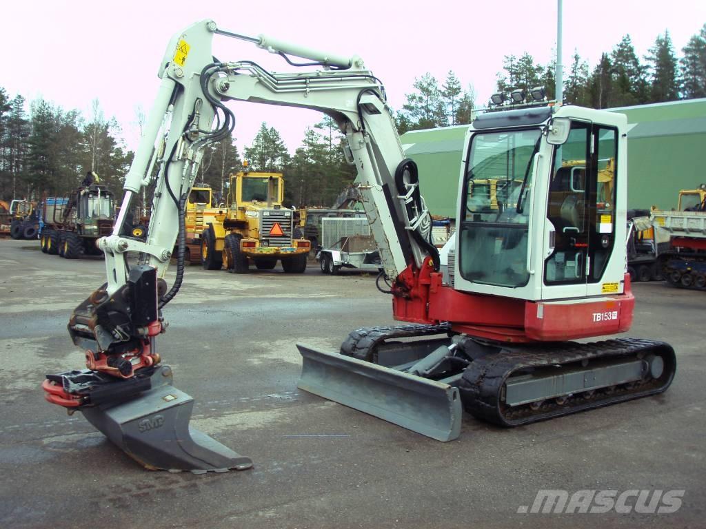 Takeuchi TB 153 FR Mini Escavadoras <7t