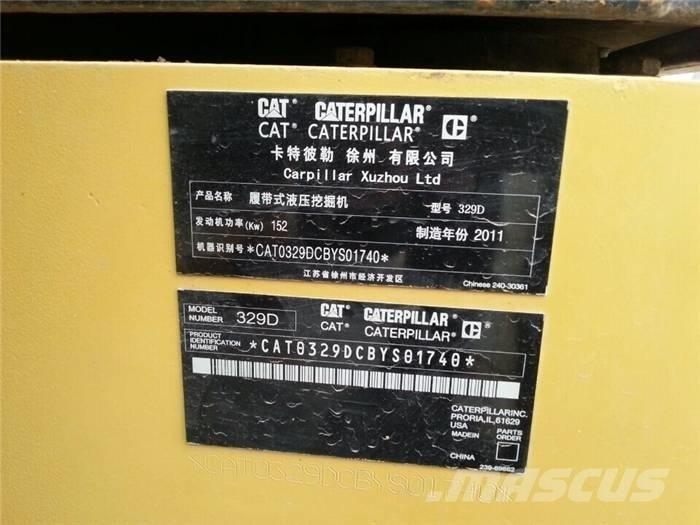 CAT 329 D L Escavadoras de rastos