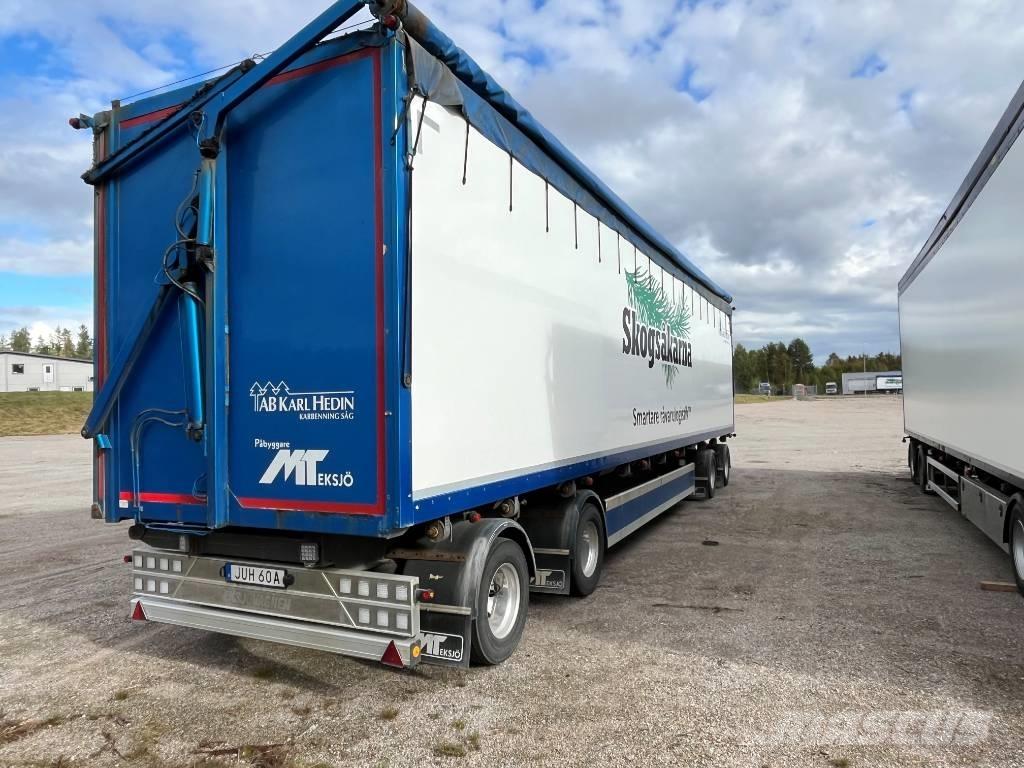  Eksjö 40ton Reboques transporte estilha madeira