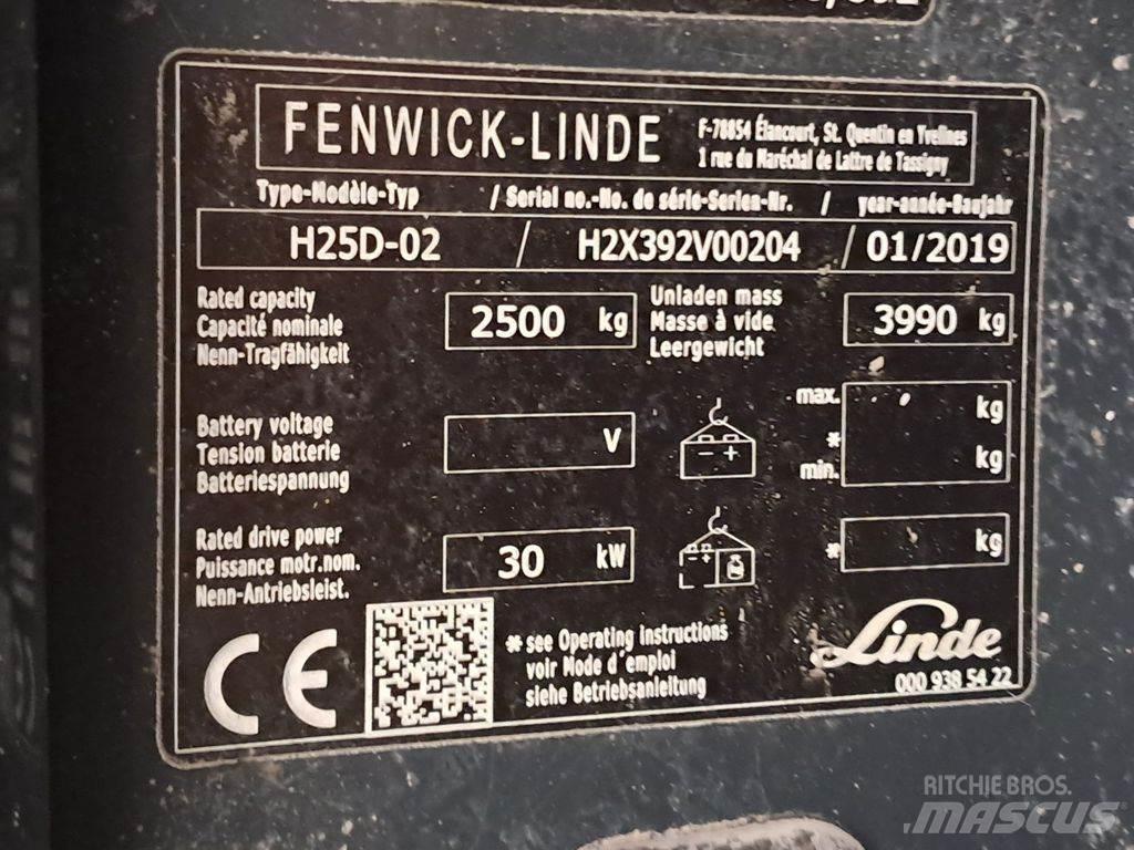 Linde H25D-02 Empilhadores Diesel