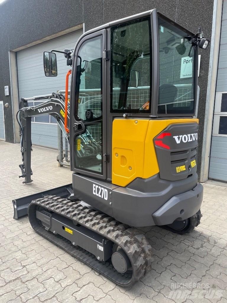 Volvo EC27D Mini Escavadoras <7t