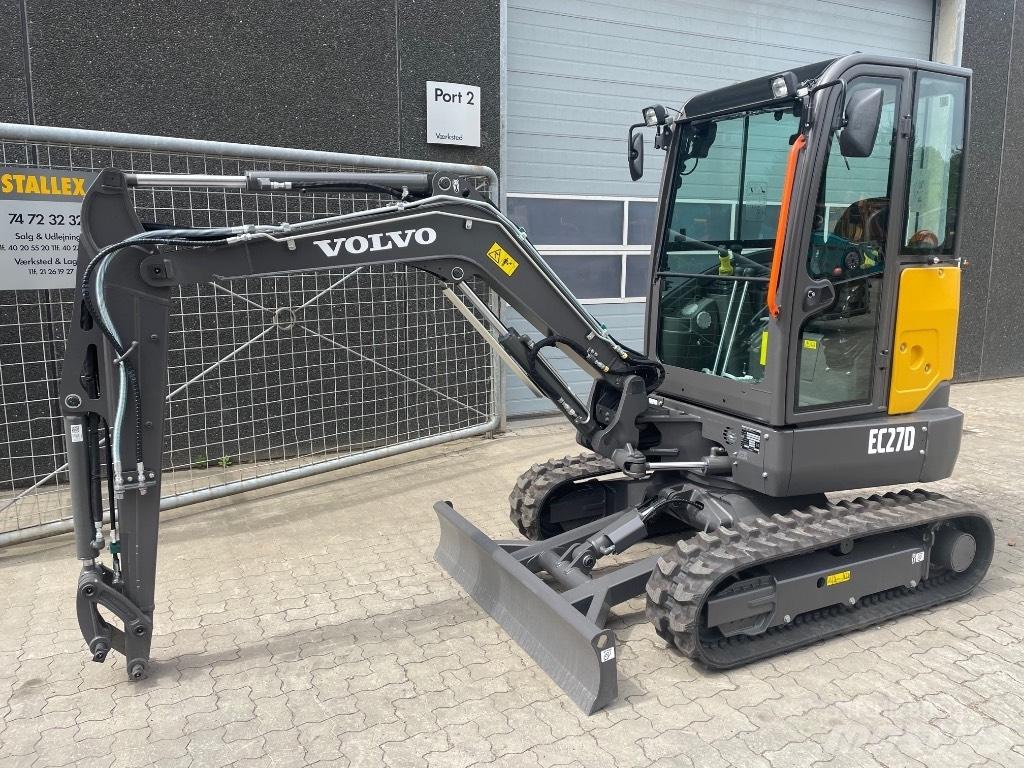 Volvo EC27D Mini Escavadoras <7t