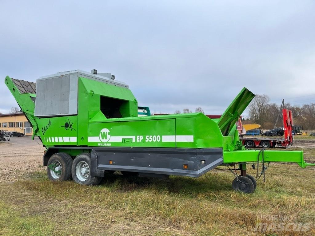 Willibald EP 5500 Trituradoras florestais