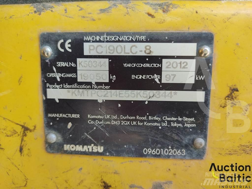 Komatsu PC190LC-8 Escavadoras de rastos