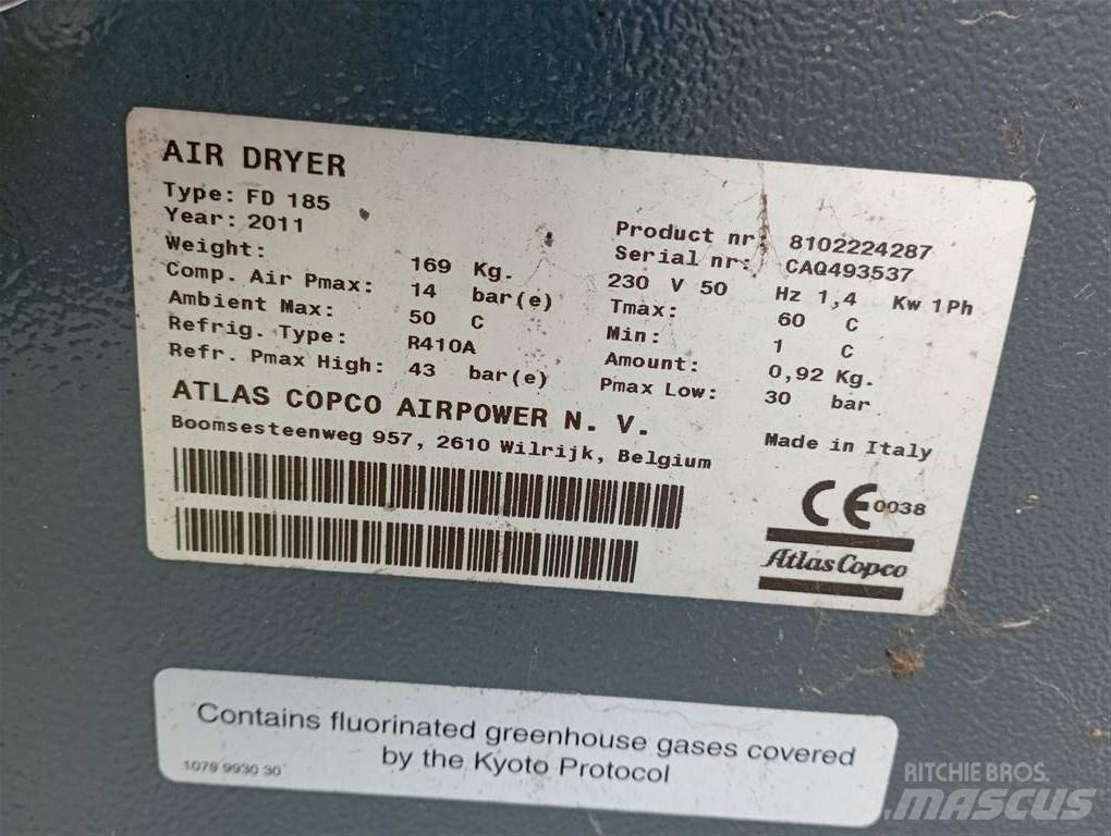 Atlas Copco FD185 Secadores de ar comprimido