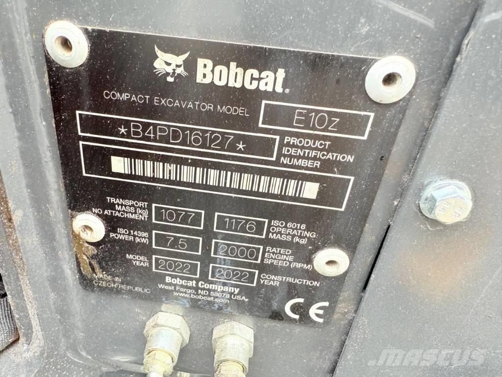 Bobcat E 10z Mini Escavadoras <7t