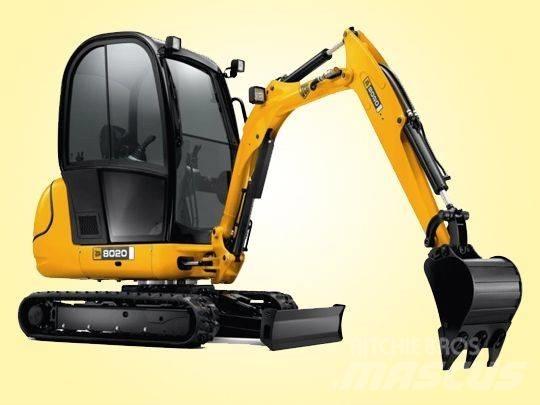 JCB 8020 Mini Escavadoras <7t