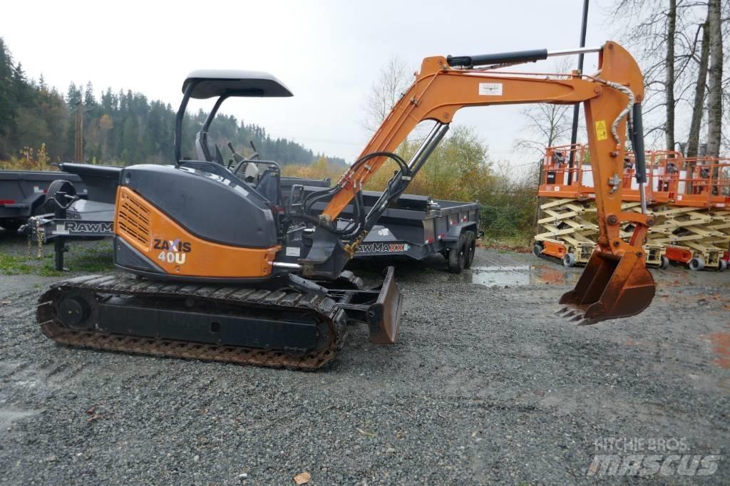 Hitachi ZX40U-3 Mini Escavadoras <7t