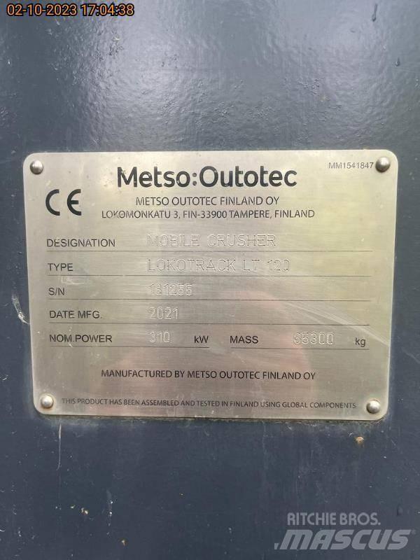 Metso LT120 Britadeiras