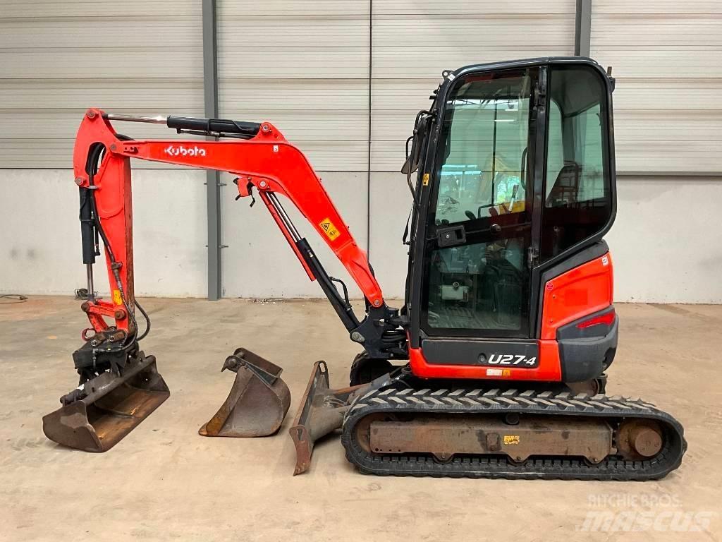 Kubota U 27-4 Mini Escavadoras <7t