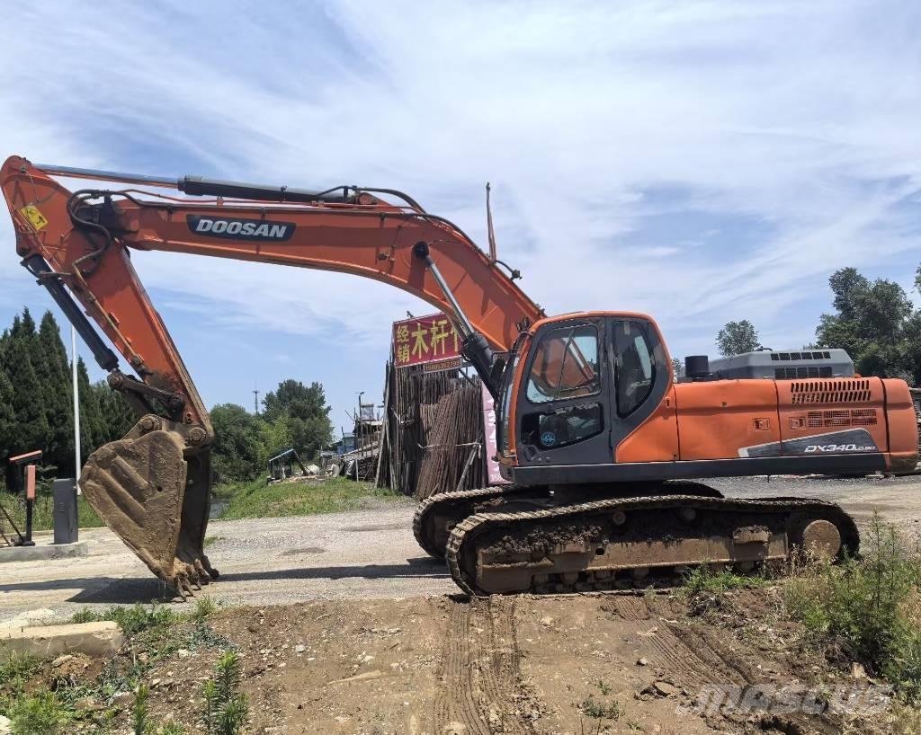 Doosan DX 340 LC-9C Escavadoras de rastos