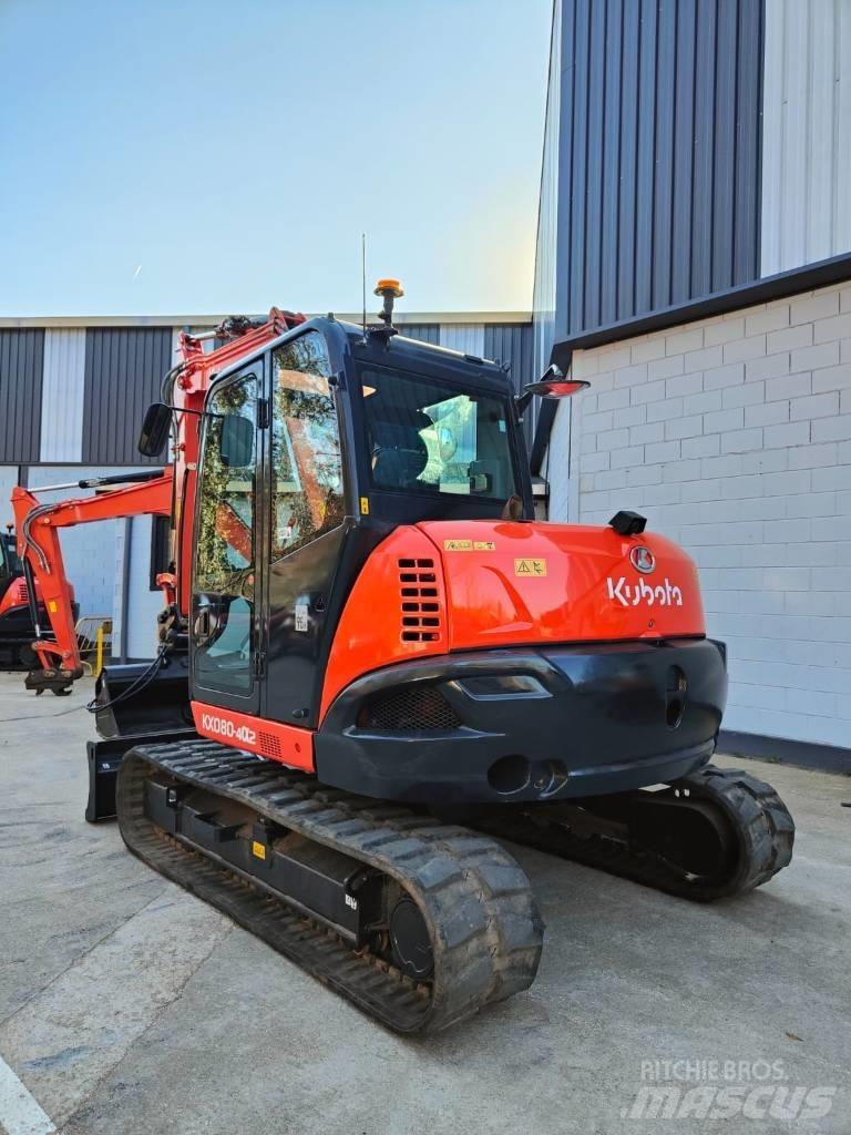 Kubota KX080-4a2 Escavadoras Midi 7t - 12t