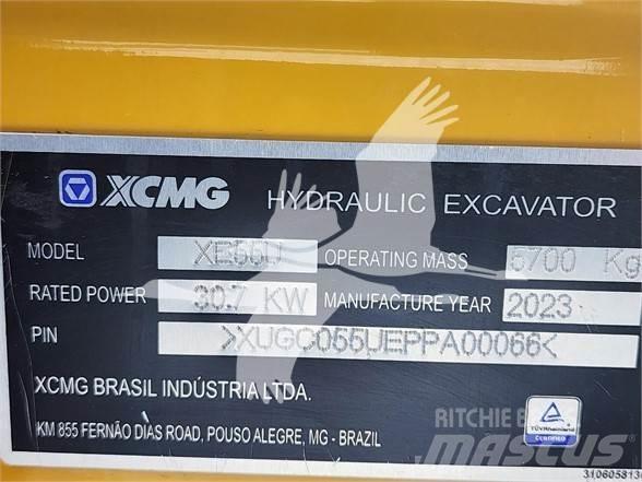 XCMG XE55U Mini Escavadoras <7t