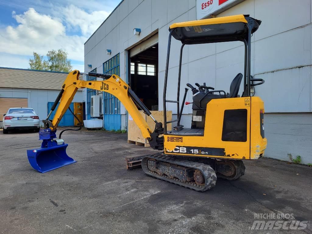 JCB 15 C-1 Mini Escavadoras <7t