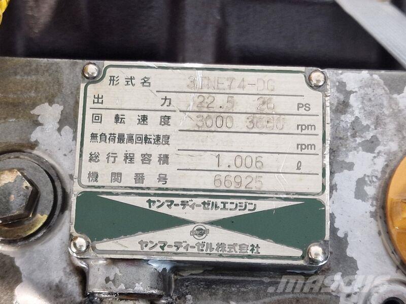 Yanmar 3TNE74-DG Motores