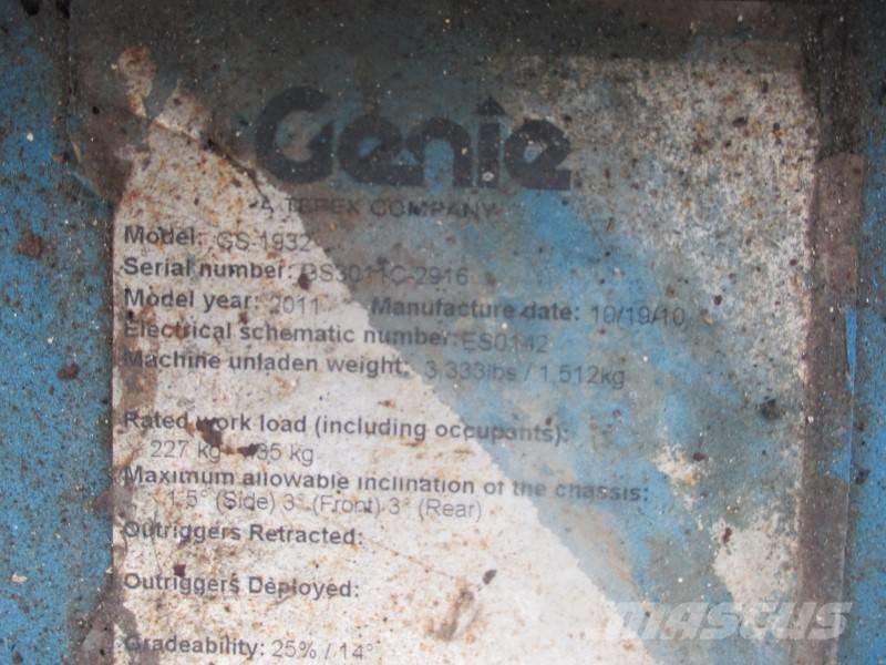 Genie GS 1932 Elevadores de tesoura
