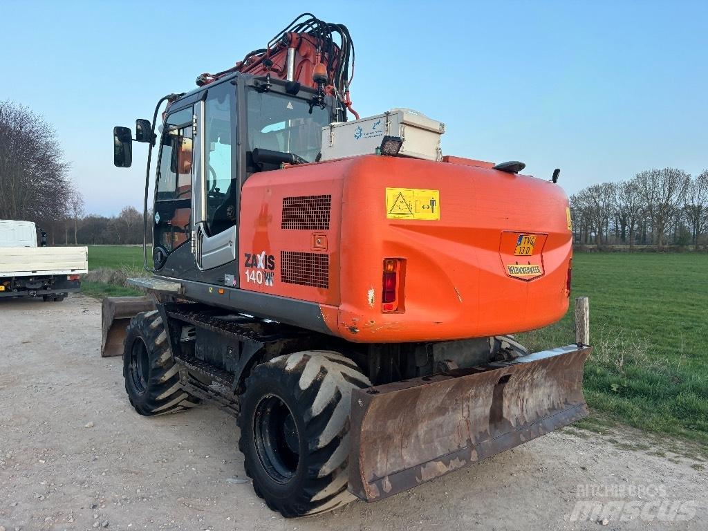 Hitachi ZX 140 W T-3 Escavadoras de rodas