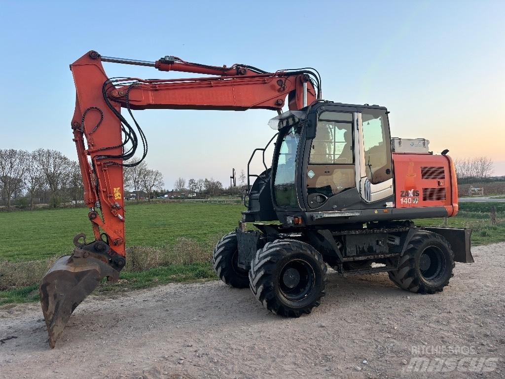 Hitachi ZX 140 W T-3 Escavadoras de rodas