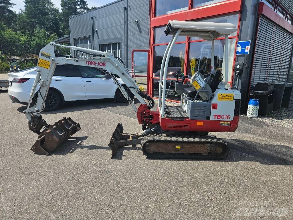 Takeuchi TB 016 Mini Escavadoras <7t