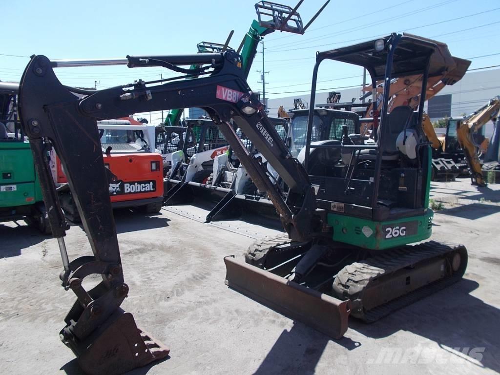 John Deere 26G Mini Escavadoras <7t