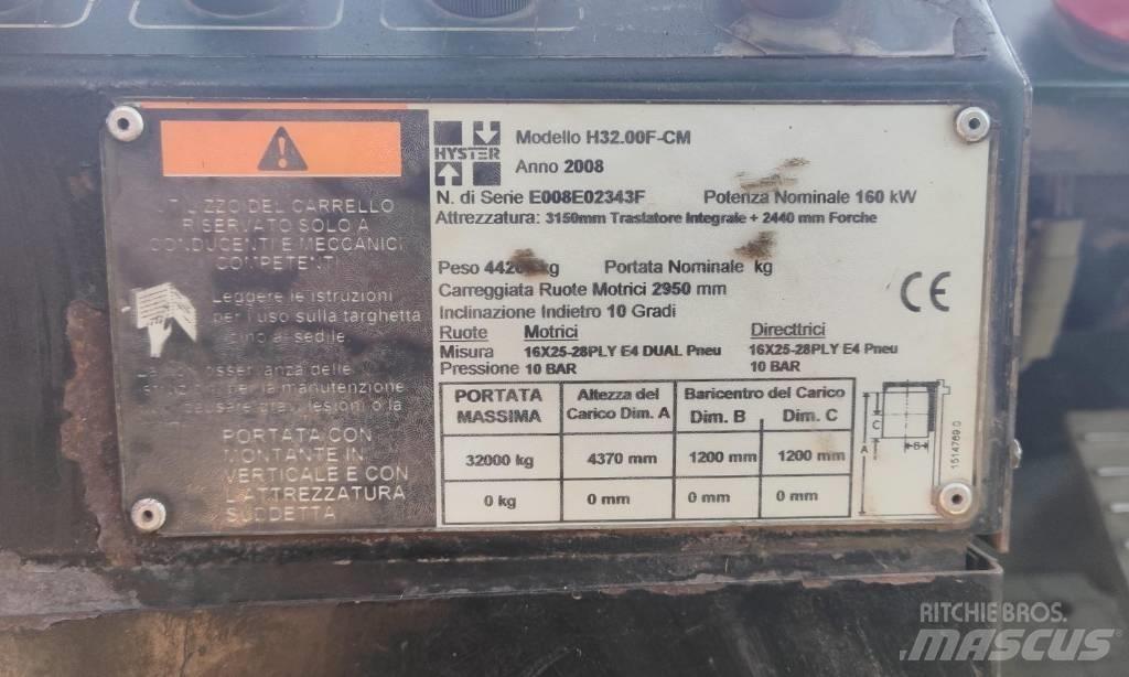 Hyster H32.00F-CM Empilhadores Diesel