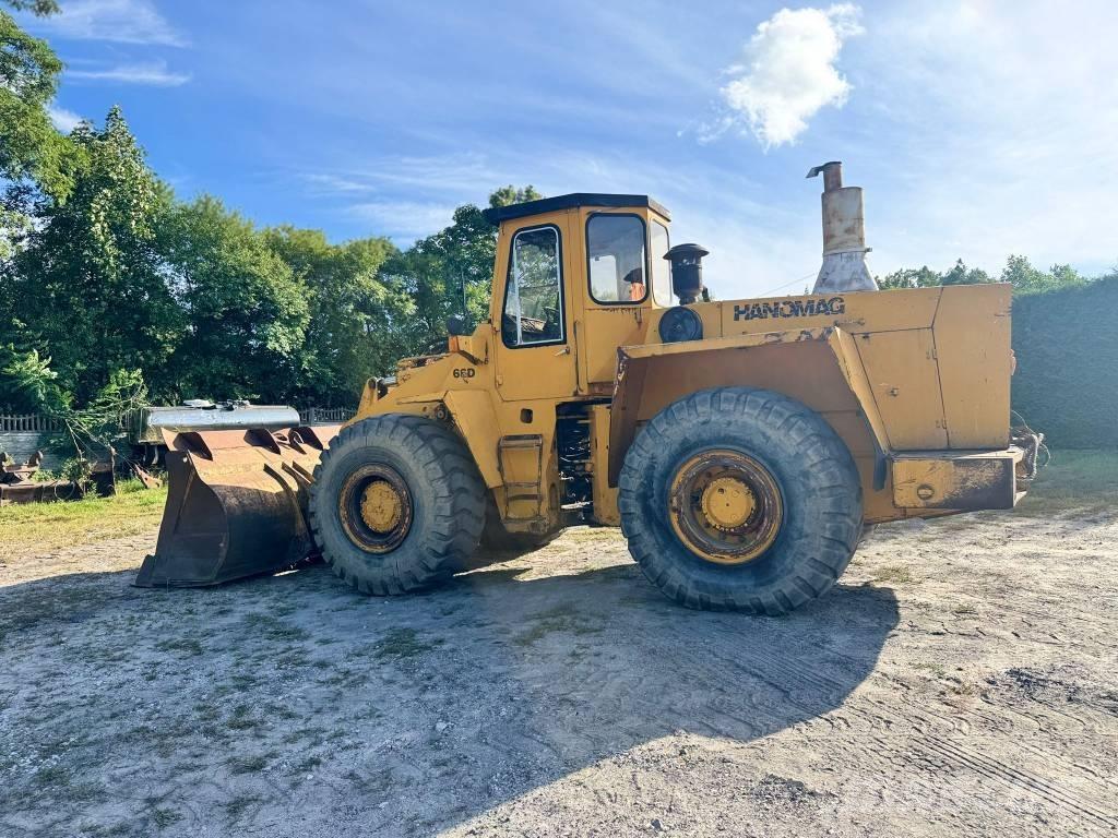 Hanomag 66d Pás carregadoras de rodas