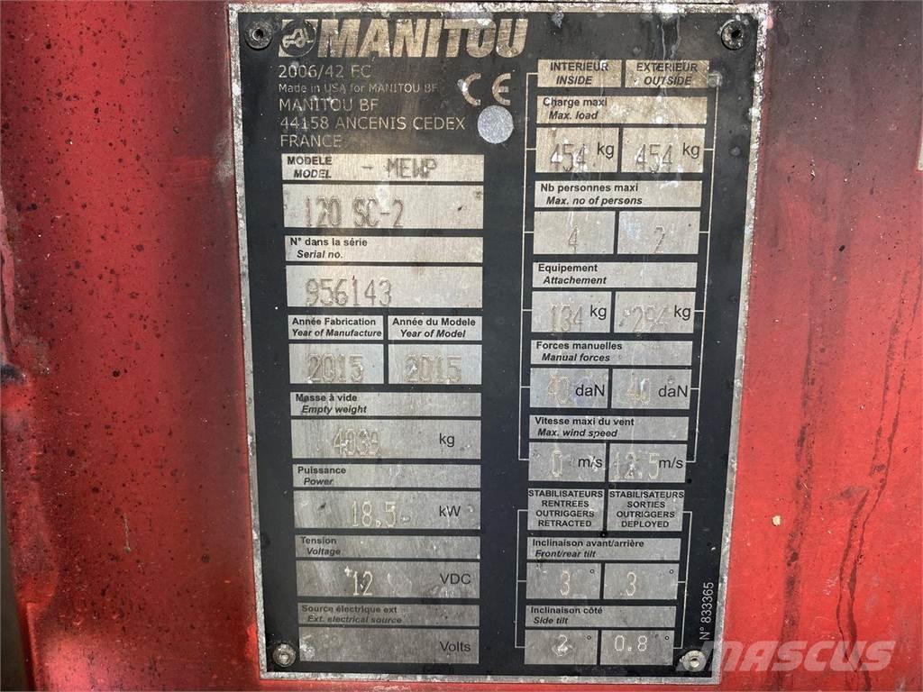 Manitou 120SC Elevadores de tesoura