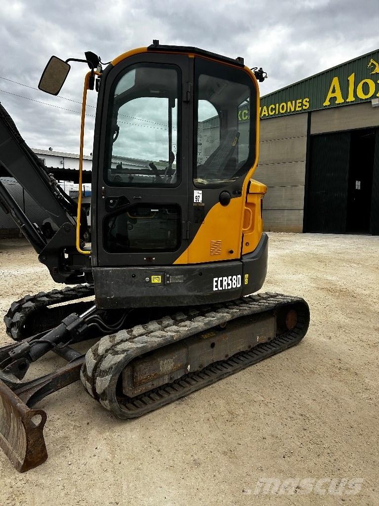 Volvo ECR 58 D Mini Escavadoras <7t