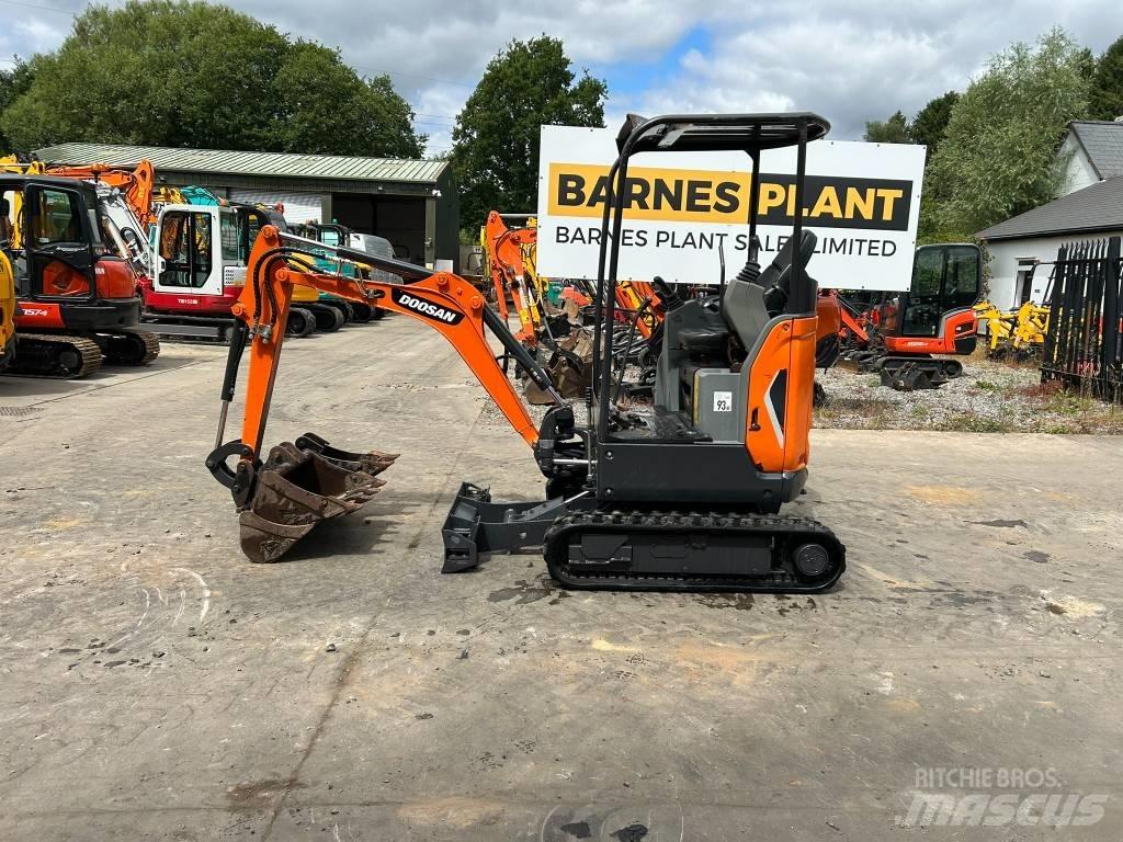 Doosan DX17Z Mini Escavadoras <7t
