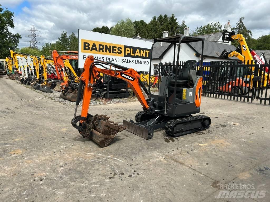 Doosan DX17Z Mini Escavadoras <7t